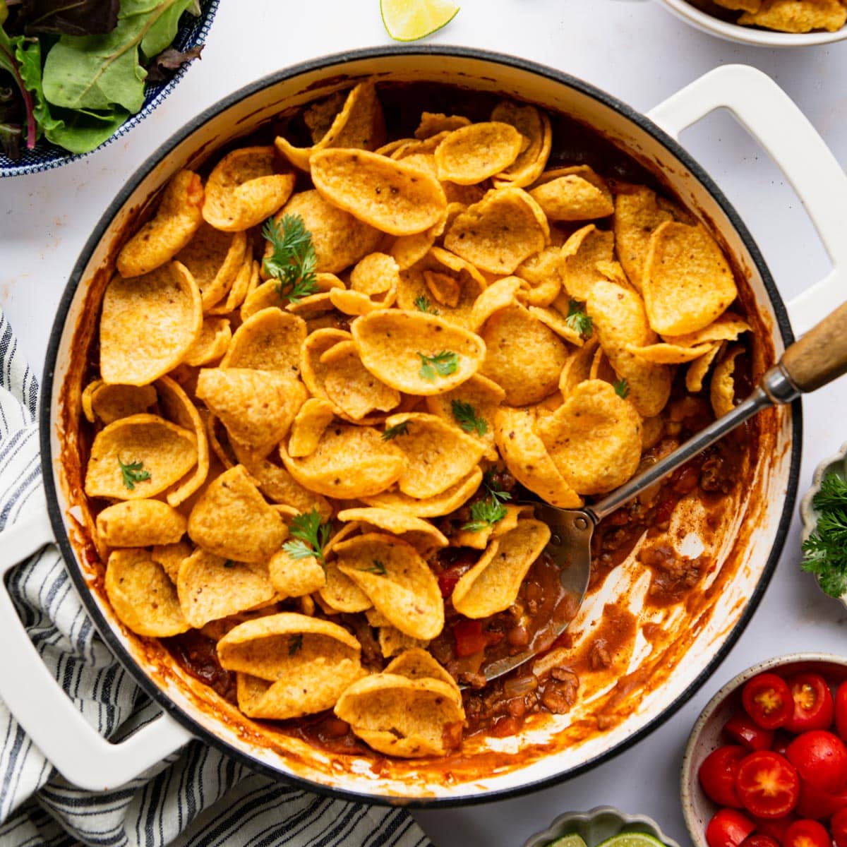 Easy One-Skillet Frito Pie: Quick Comfort Food Dinner